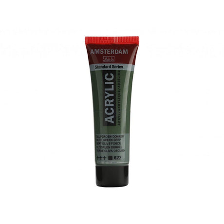Amsterdam Standard 20ml - 622 Olive Green Deep - HobbyHimmelen