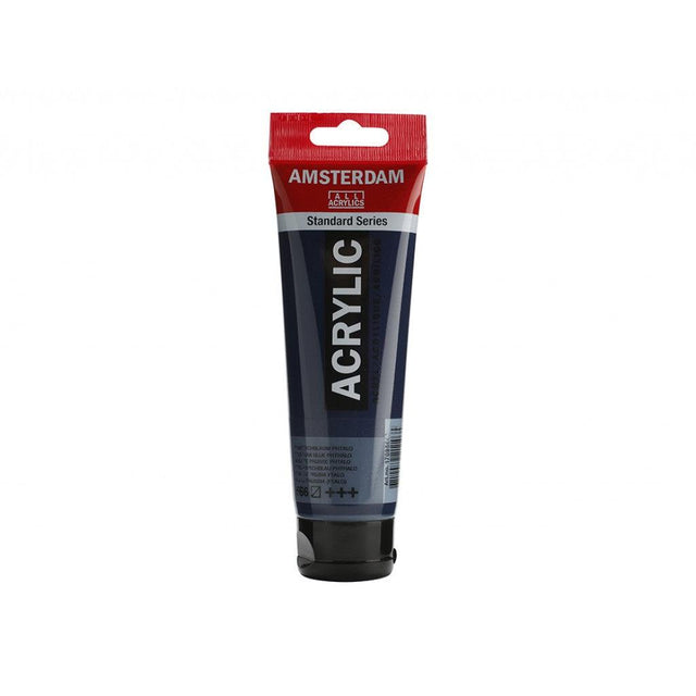 Amsterdam Standard 120ml - 566 Prussian Blue Phthalo - HobbyHimmelen