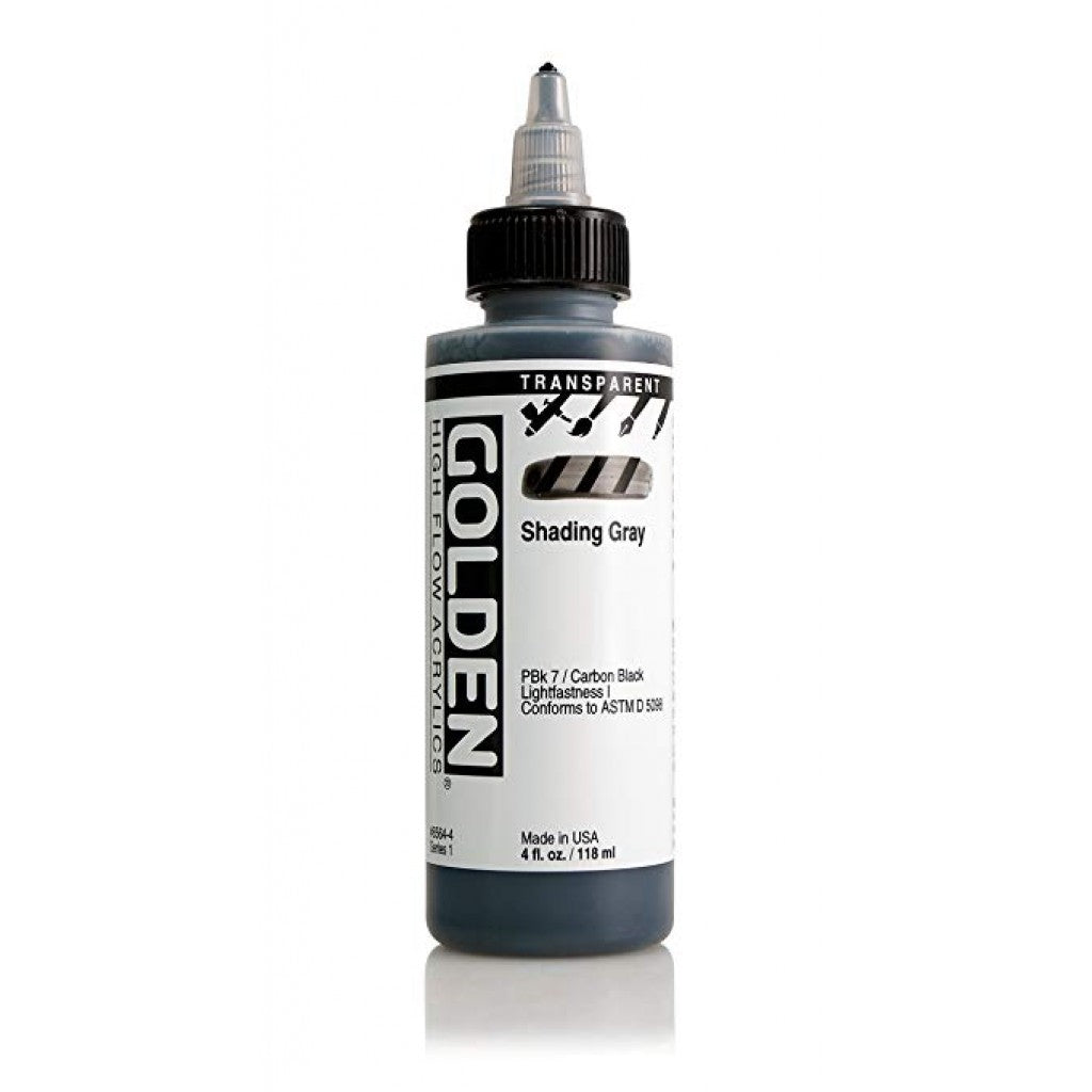Golden High Flow Acrylics 118ml - Transp. Shading Gray