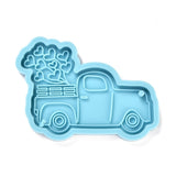 Silikonform 74x54x6mm - Anheng Hjertebil