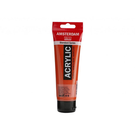 Amsterdam Standard 120ml - 398 Napthol Red Light - HobbyHimmelen