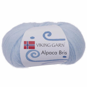 Alpaca Bris  - 320 Lys Blå - HobbyHimmelen