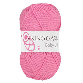 Baby Ull - 361 Sterk Rosa - HobbyHimmelen