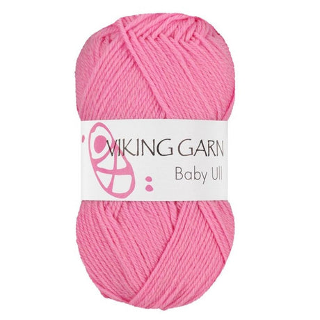 Baby Ull - 361 Sterk Rosa - HobbyHimmelen