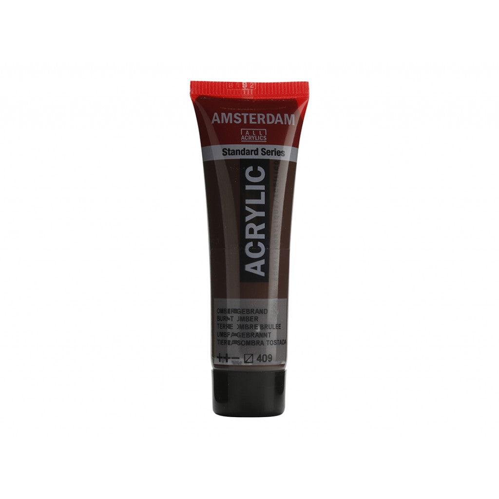 Amsterdam Standard 20ml - 409 Burnt Umber - HobbyHimmelen