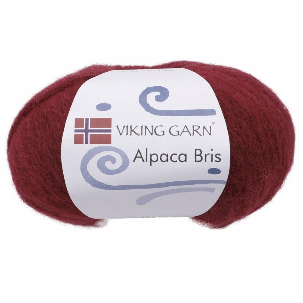 Alpaca Bris  - 360 Rød - HobbyHimmelen