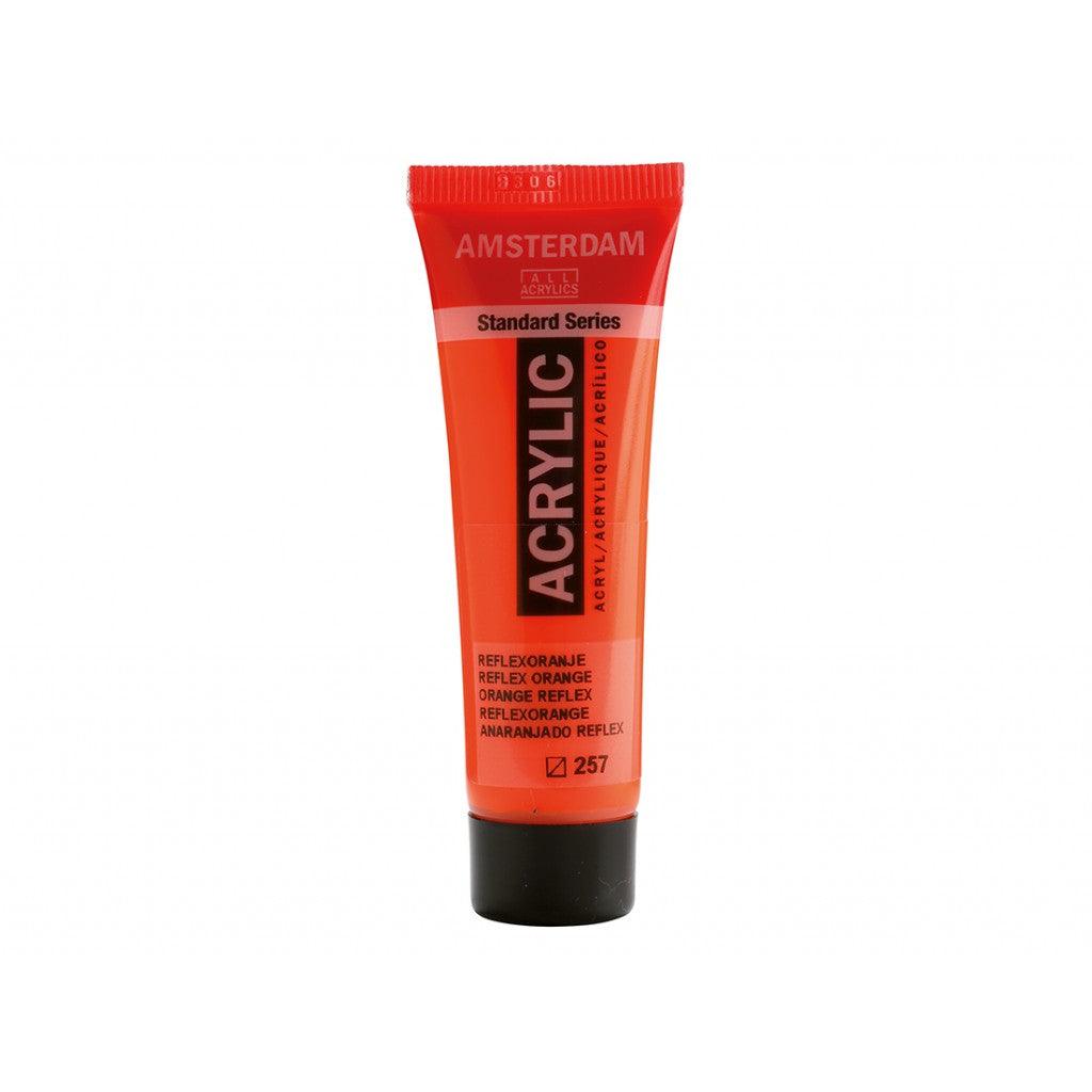 Amsterdam Standard 20ml - 257 Reflex Orange - HobbyHimmelen