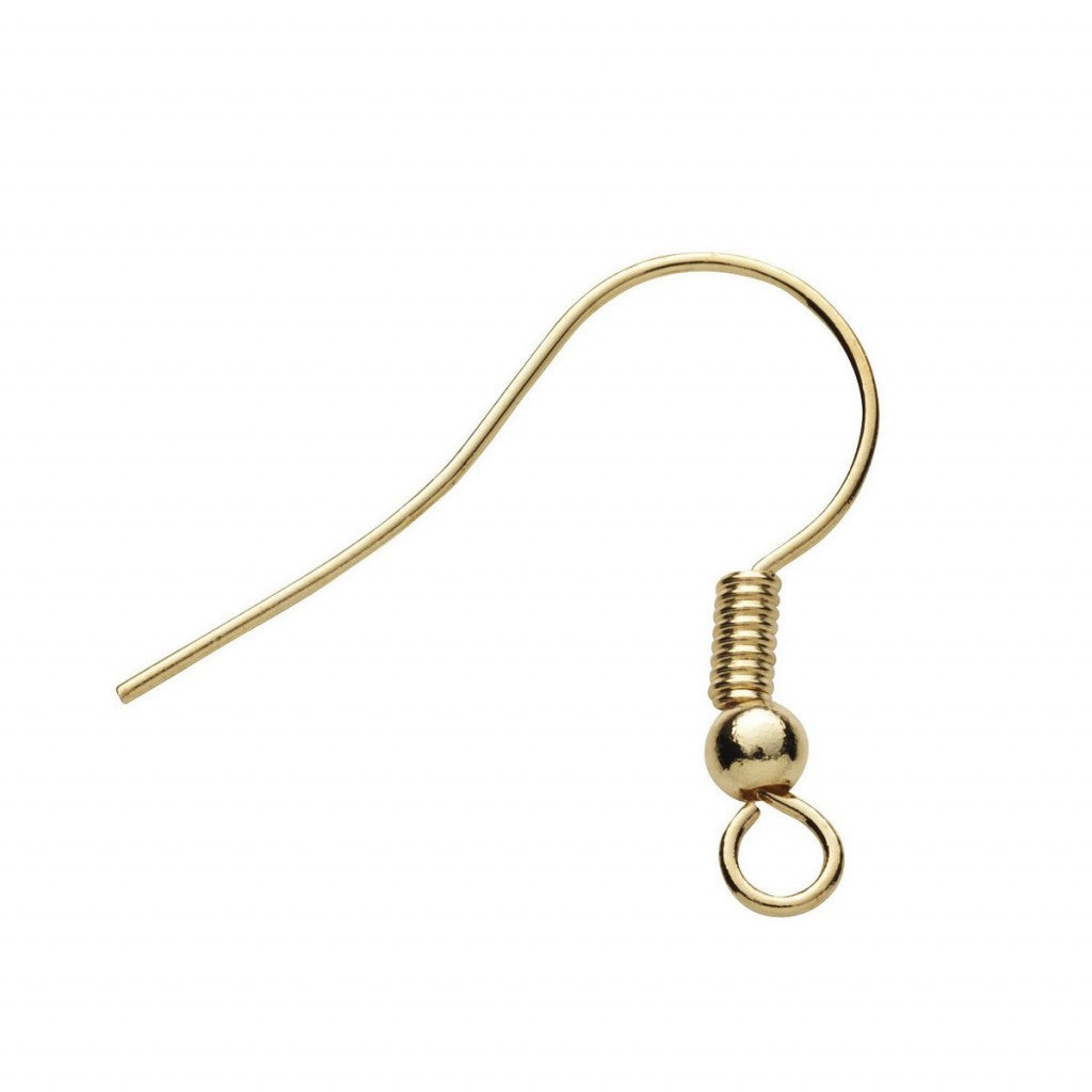 Ørekrok, Gullfarge, uten lås, 5 par