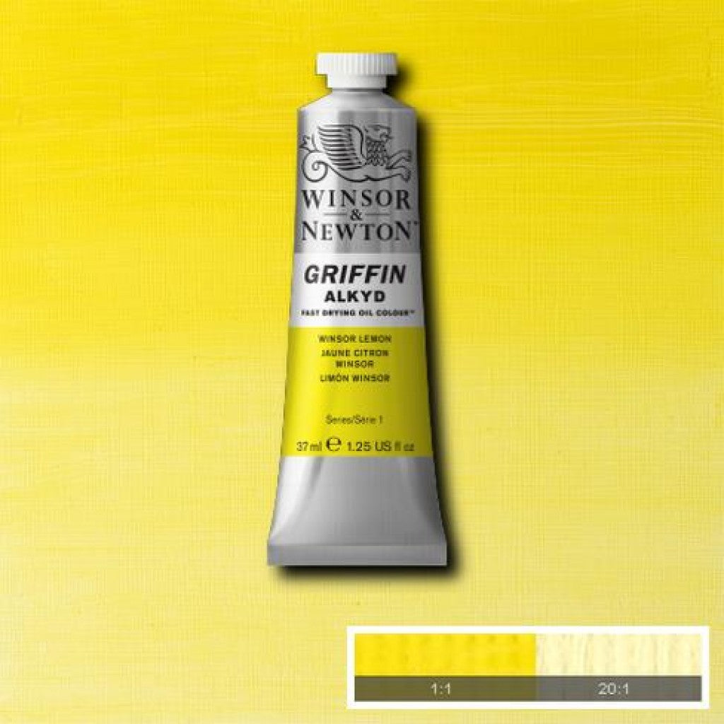 W&N - Griffin Alkyd 37ml - 722 Winsor Lemon