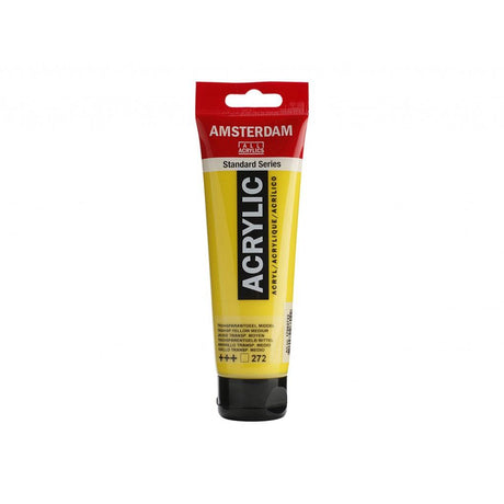 Amsterdam Standard 120ml - 272 Transparent Yellow Medium - HobbyHimmelen