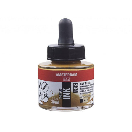 Amsterdam Ink 30ml - 234 Raw Sienna - HobbyHimmelen