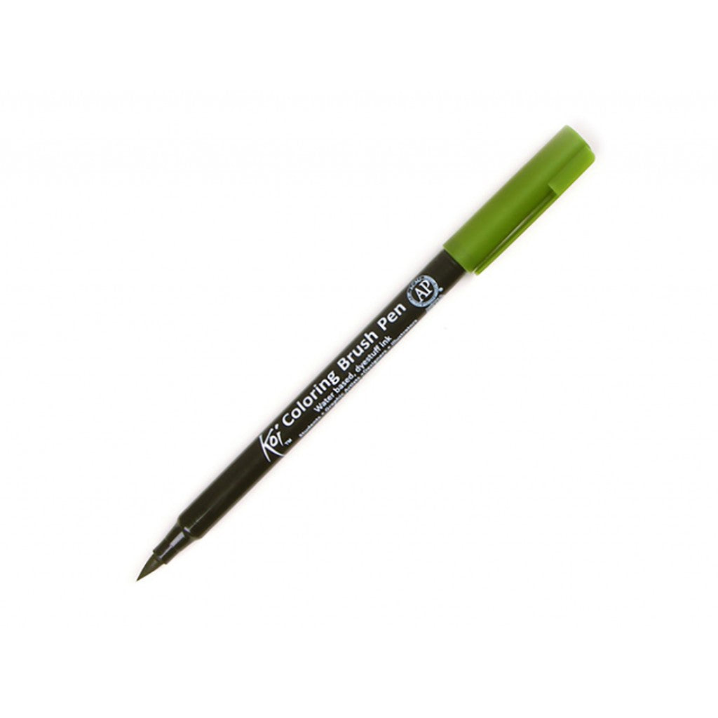 Sakura KOI Colouring Brush Pen  - Sap Green #130