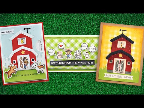 Lawn Cuts Die - Build-A-Barn