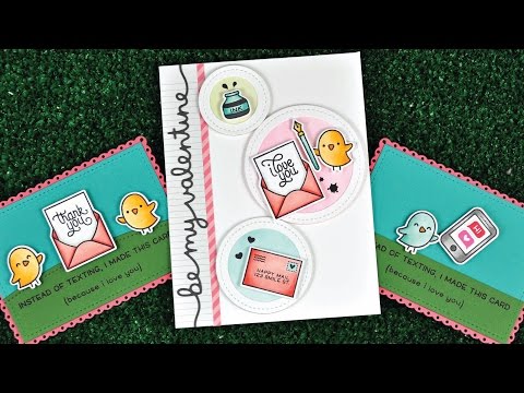 Lawn Cuts Die - Love Letters