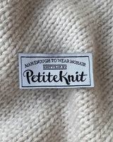 Symerke PetiteKnit - "Man Enough to Wear Mohair"